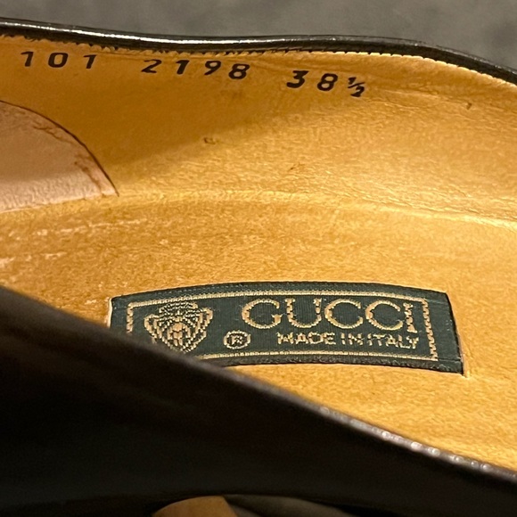 Authentic Vintage Gucci Classic Leather Pumps Heels - Picture 4 of 6